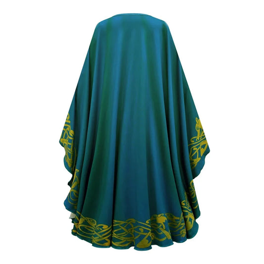 Girls Merida Princess Costume – Brave Cosplay Dress with Wig for Halloween, Birthday & Christmas Parties